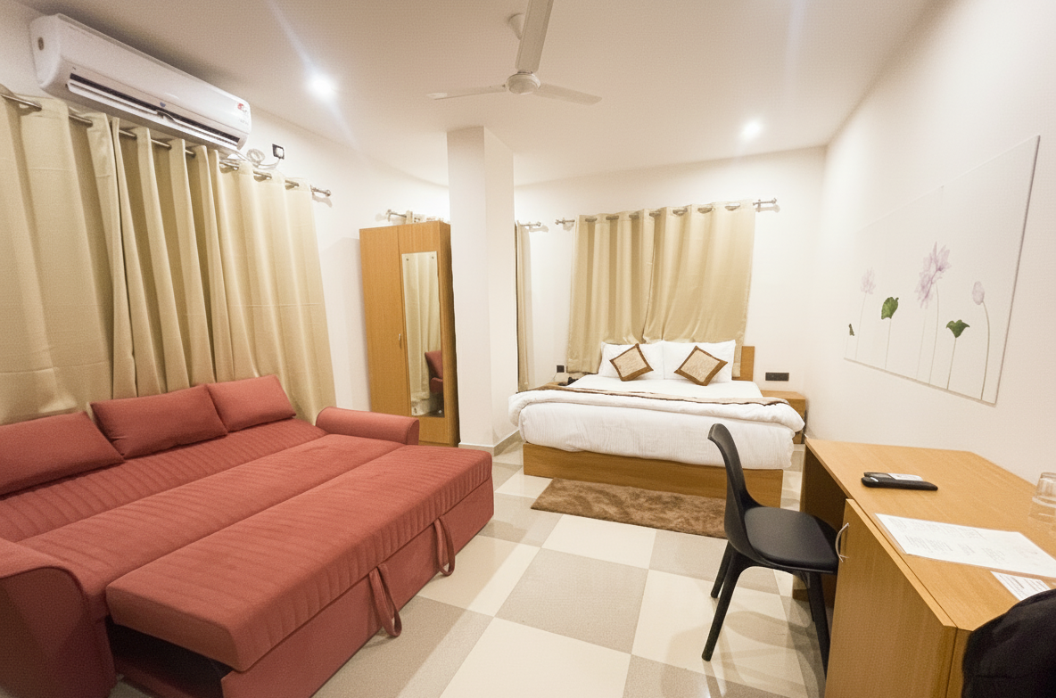 Platinum Suite at Hotel Srijan Vrindavan